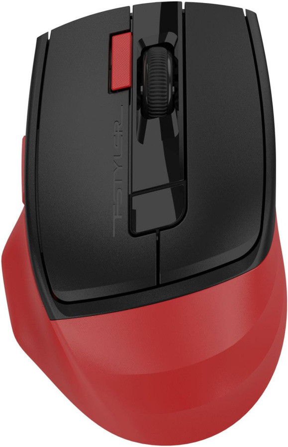 Мышь A4Tech Fstyler FG45CS Air красный/черный оптическая (2000dpi) silent беспроводная USB для ноутбука (7but) - фото 1 - id-p220874654