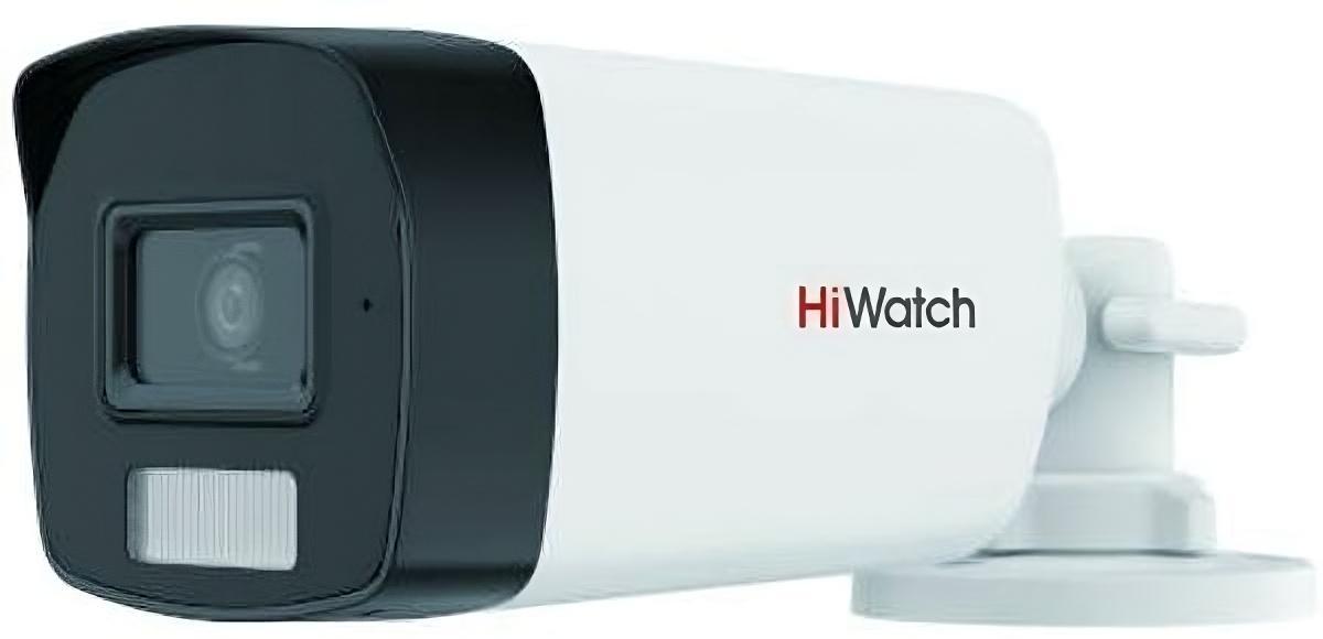 Камера видеонаблюдения аналоговая HiWatch DS-T520A (6MM) 6-6мм HD-CVI HD-TVI цв. корп.:белый - фото 1 - id-p220874410