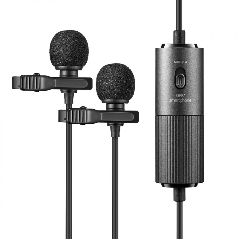 Микрофон петличный Godox LMD-40C двойной - фото 1 - id-p220868684