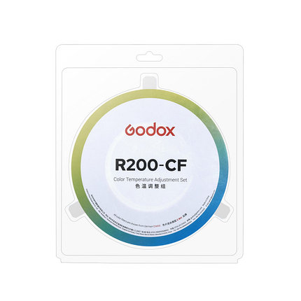 Набор цветных фильтров Godox R200-CF для R200, фото 2