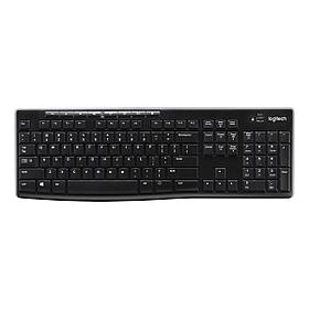 Клавиатура Logitech Клавиатура беспроводная Logitech K270 приемник Unifying, 2 батарейки AAA, RTL (920-003058)