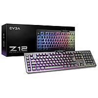 Клавиатура EVGA 834-W0-12RU-KR, Keyboard Z12,RGB Color,Membrane,RU (442499)