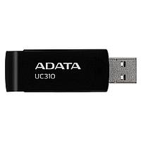 Флэш-накопитель USB3.2 32Gb A-DATA UC310 (UC310-32G-RBK) USB 3.2 Type-A, пластик, поворотный разъем, черный