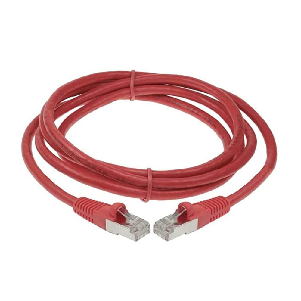 Патч-корд ACD-LPS6AZ-10C Cat6a SSTP 26AWG 4Pair, CU, LSZH, Вишневый, 1м - фото 1 - id-p220870659