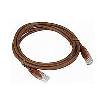 Патч-корд ACD-LPU6Z-30N Cat6 UTP 26AWG 4Pair, CU, LSZH, Коричневый, 3м