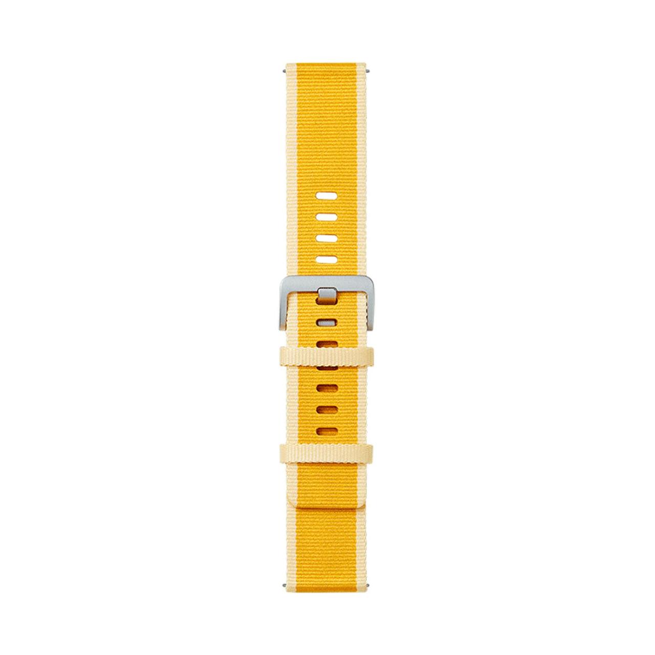 Ремешок для смарт-часов Xiaomi Watch S1 Active Braided Nylon Strap Maize Yellow - фото 1 - id-p220871864