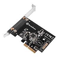 Контроллер Silverstone G56ECU02E000010 PCI Express card with USB 3.2 Gen 2 internal 20 pin Key-A connector PCI