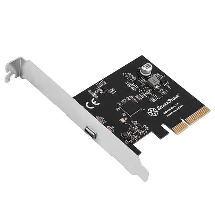 Контроллер Silverstone G56ECU060000010 SuperSpeed USB 20Gbps / USB-C 3.2 Gen 2x2 PCIe expansion card, фото 2