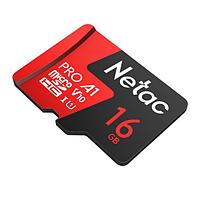 Флеш-накопитель NeTac Карта памяти Netac MicroSD card P500 Extreme Pro 16GB, retail version w/SD adapter