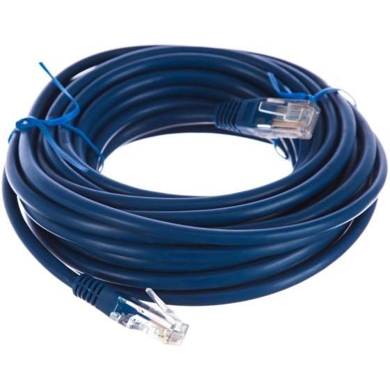 Патч-корд UTP Cablexpert PP12-7.5M/B кат.5e, 7.5м, литой, многожильный (синий) - фото 1 - id-p220874080