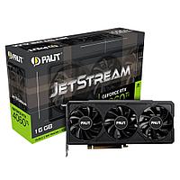 Видеокарта NVIDIA GeForce Palit RTX 4060Ti JetStream (NE6406T019T1-1061J) 16Gb GDDR6 HDMI+3xDP RTL