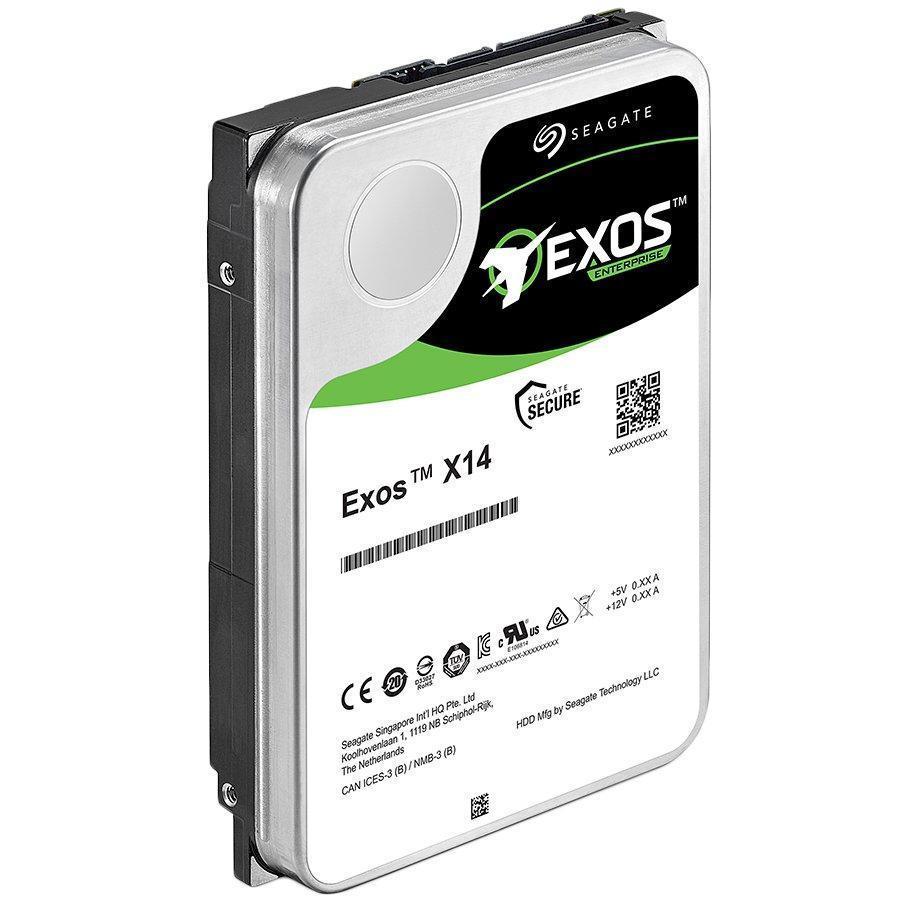 Жесткий диск DD Seagate ST12000NM0008 SATA3 12Tb Exos X14 7200 256Mb 1 year warranty - фото 1 - id-p220867183