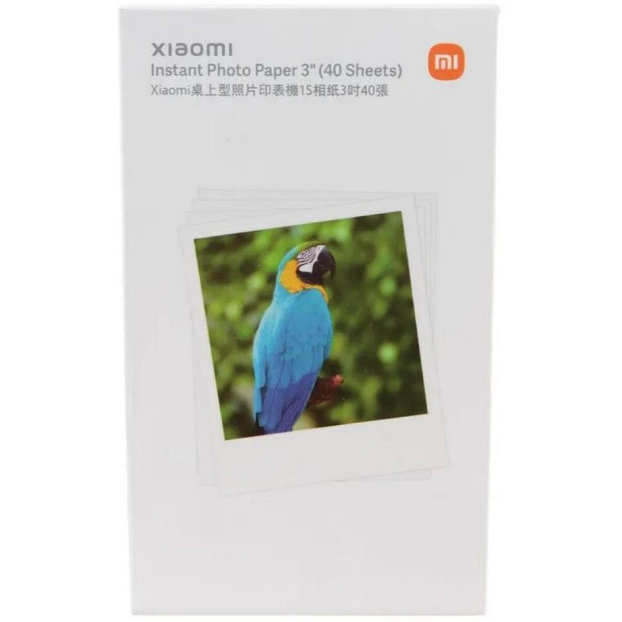 Бумага для фотопринтера Xiaomi Instant Photo Paper 3" (40 Sheets) BHR6756GL - фото 1 - id-p220871982