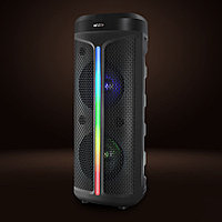 Переносная Bluetooth MIDI-система GINZZU GM-224 50W (RMS) TWS/BT V5.0(профили A2DP, AVRCP)/USB/TF/FM/MIC/ДУ