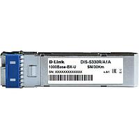 Трансивер D-LINK DIS-S330R Industrial WDM SFP Transceiver, 1000Base-BX-U, Simplex LC, TX: 1310nm, RX: 1550nm,