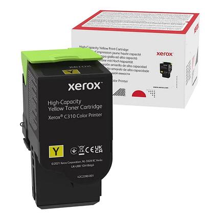 Картридж Xerox Желтый картридж с тонером емкости (5 500 страниц) Xerox C310/C315 Xerox Toner Yellow mit hoher, фото 2