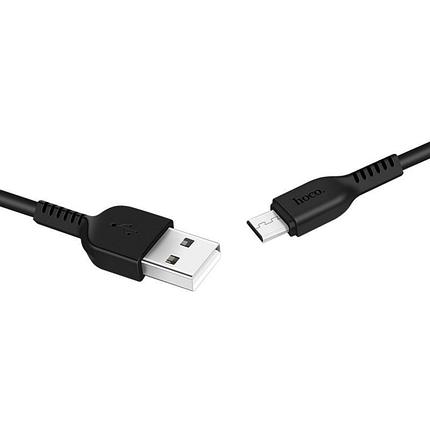 HOCO HC-68884 X20/ USB кабель Micro/ 2m/ 2A/ Black, фото 2