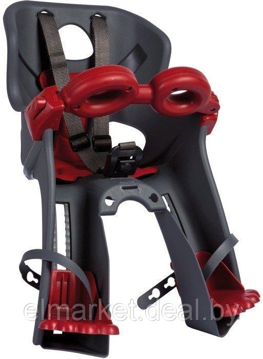 Велокресло детское переднее Bellelli Freccia Standard B-Fix dark grey - фото 1 - id-p220875688