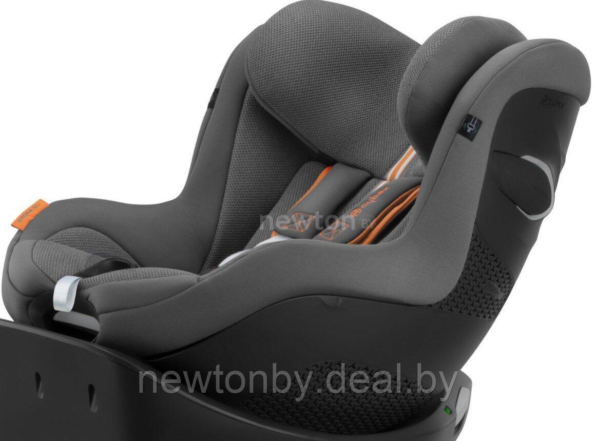 Детское автокресло Cybex Sirona Gi i-Size (с базой, lava grey plus) - фото 1 - id-p220876015