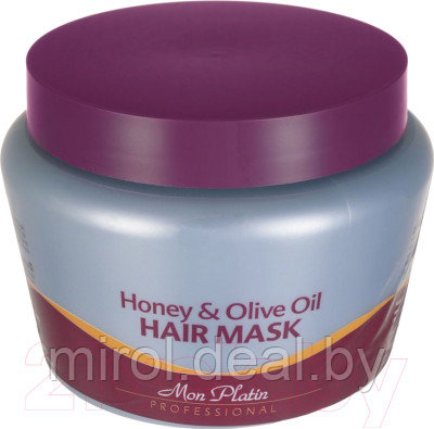 Маска для волос Mon Platin На основе оливкового масла и меда - фото 1 - id-p220878083