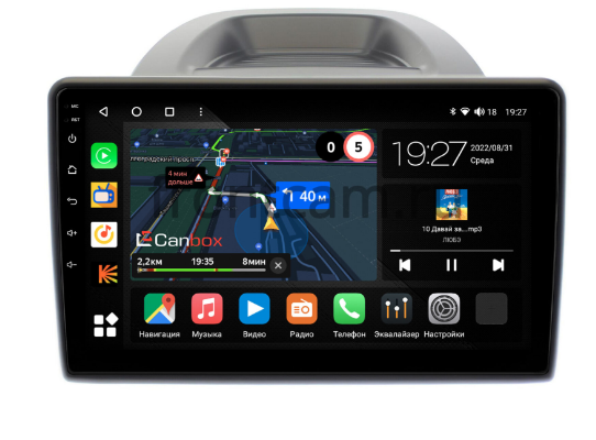 Штатная магнитола canbox для Ford Ecosport (2014+) на Android 10 (4G-SIM, 2/32, DSP, QLed)