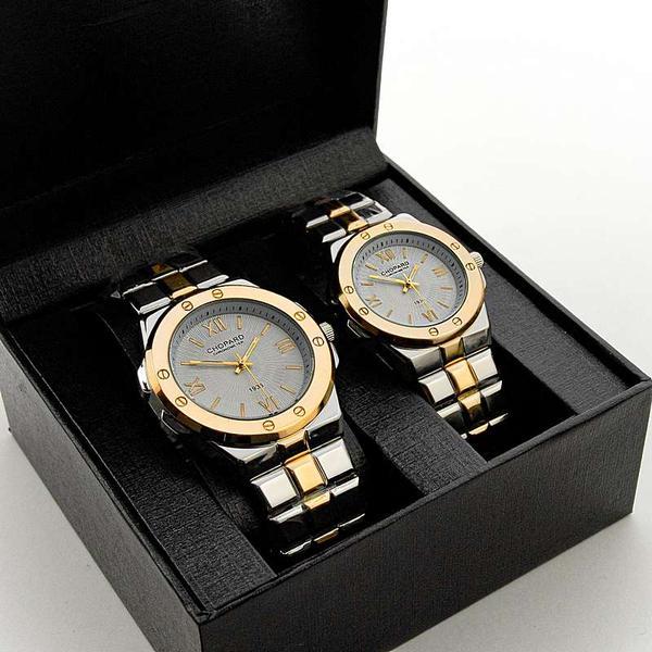 Парные часы для влюбленных CHOPARD A332G в подарочной коробке - фото 1 - id-p220878556