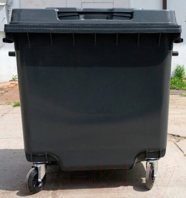 Контейнер для мусора Эдванс 1100л, с крышкой - фото 3 - id-p219981877