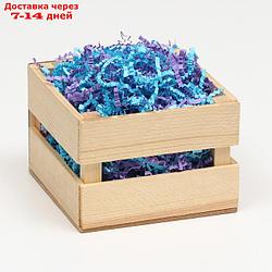 Наполнитель бумажный "Для него", микс, сине-фиолетовый, 1000 г