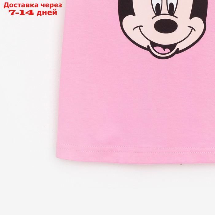 Футболка детская Disney "Минни", рост 98-104 (30), розовый - фото 5 - id-p220798671
