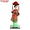 Кукла коллекционная "Китаянка в традиционном наряде с опахалом" 33,5х12,5х12,5 см, фото 5