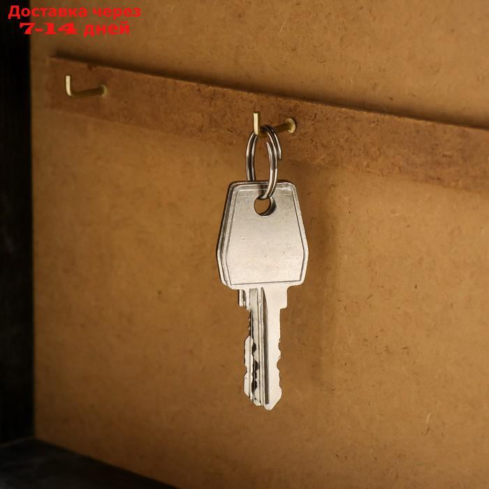 Ключница "home 05" венге 19х24 см - фото 4 - id-p220799112