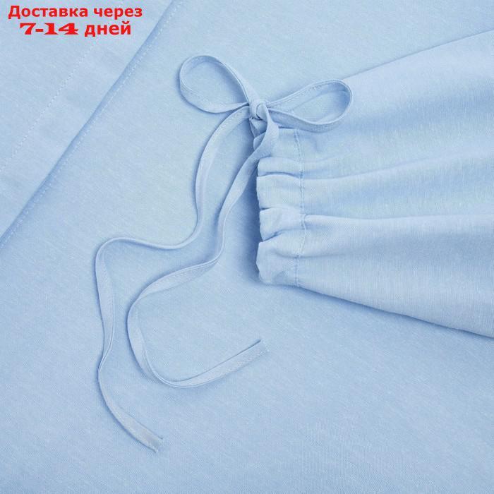 Комплект женский (блузка, шорты) MINAKU: Casual Collection цвет голубой, р-р 42 - фото 8 - id-p220801970