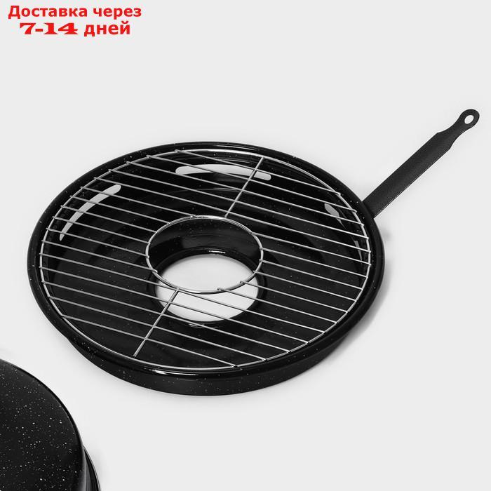 Сковорода- гриль Healthy grill, d=33 см, антипригарное покрытие - фото 7 - id-p220800109