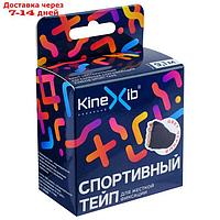 Спортивный тейп Kinexib, 3,8 см х 9,1 м, чёрный