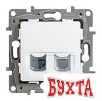 Розетка компьютерная Legrand Etika 6 722 52 (белый)