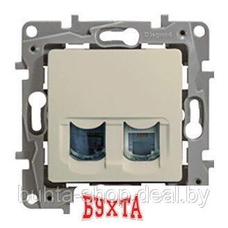 Розетка компьютерная Legrand Etika 6 723 52 (слоновая кость)