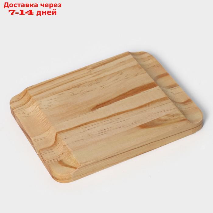 Сковорода на деревянной подставке "Ночь", 18,5×12,5×5,2 см - фото 6 - id-p220801203