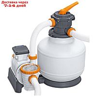 Фильтр-насос для бассейнов песочный, 220-240V, 11355 л/час, 58486 Bestway