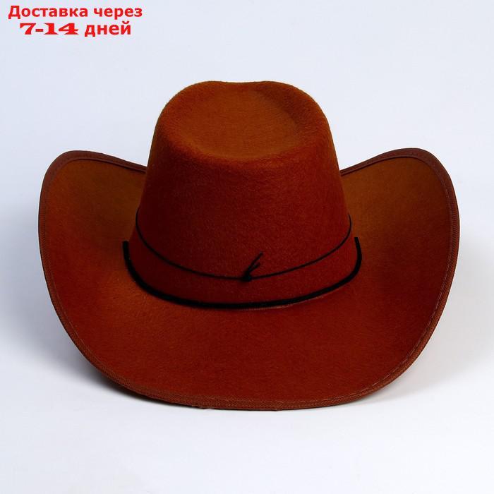 Шляпа ковбойская, с клыками, р-р. 60 - фото 5 - id-p220801414