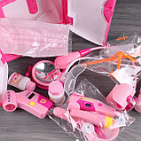 Набор детский "Стоматолог" в чемоданчике.розовый  Игрушка.DV-T-1749, фото 4