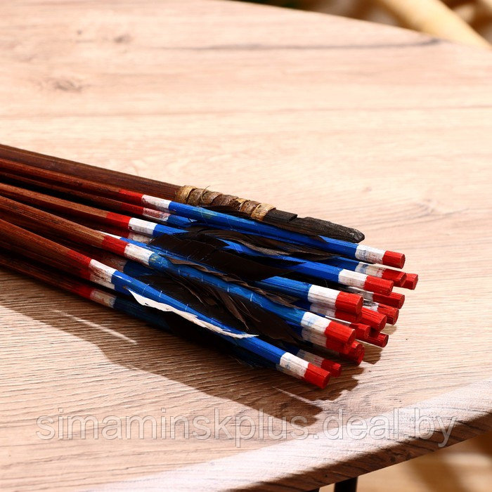 Сувенир Лук со стрелами из бамбука 125х65х3 см - фото 8 - id-p220884675