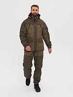 Костюм демисезонный HUNTSMAN Горка Люкс -8°C цв.Хаки тк.Breathable Camo