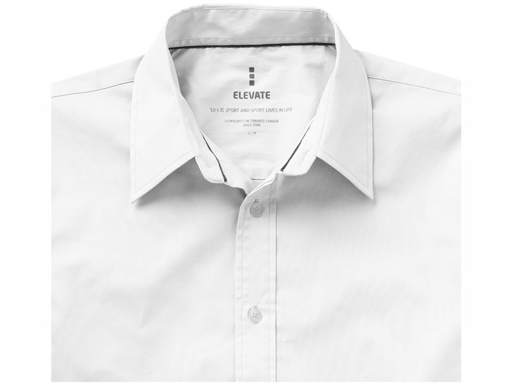 Рубашка Hamilton мужская с длинным рукавом, белый - фото 3 - id-p220886888