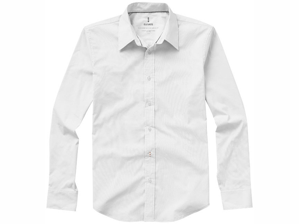 Рубашка Hamilton мужская с длинным рукавом, белый - фото 8 - id-p220886888