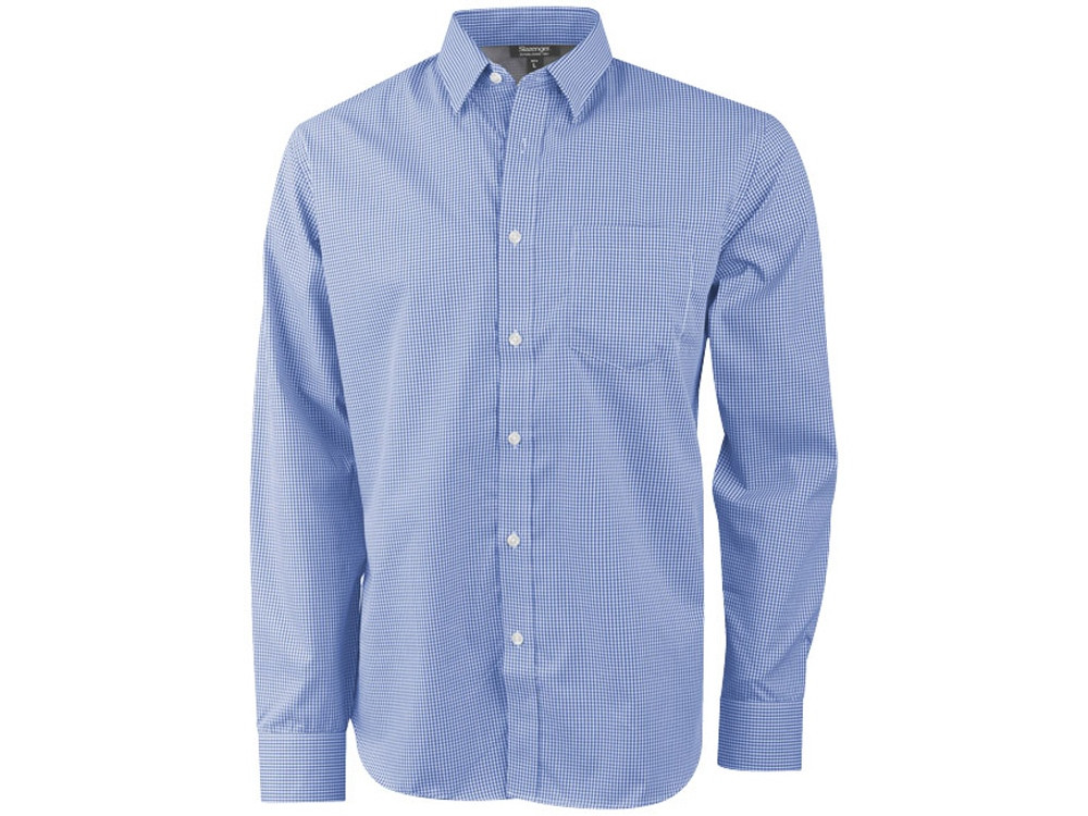 Рубашка Net мужская с длинным рукавом, синий - фото 1 - id-p220886892