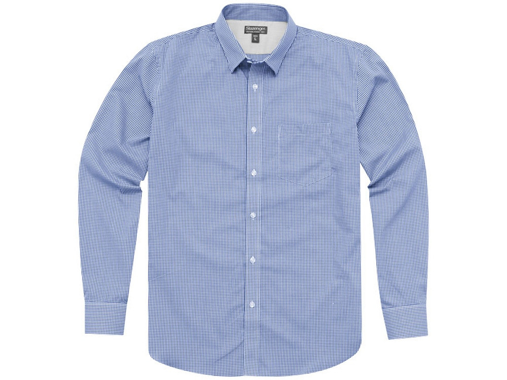 Рубашка Net мужская с длинным рукавом, синий - фото 4 - id-p220886892