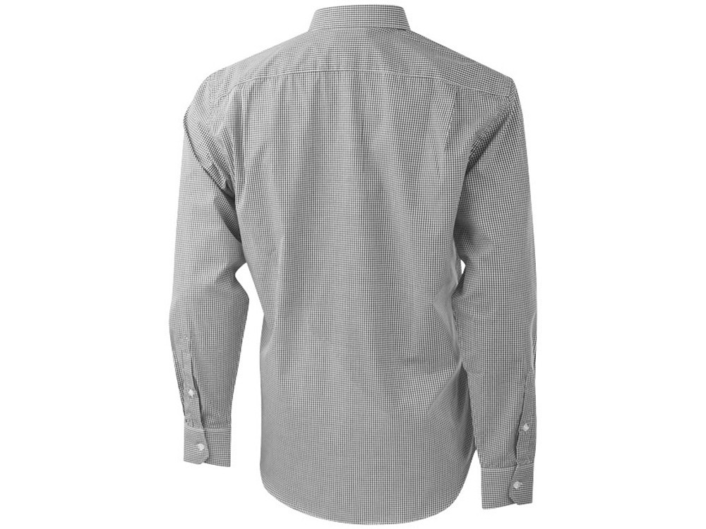 Рубашка Net мужская с длинным рукавом, серый - фото 2 - id-p220886894
