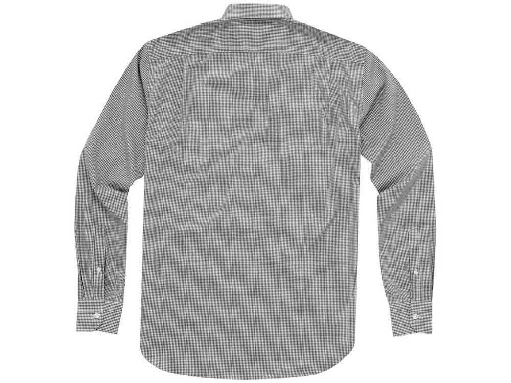 Рубашка Net мужская с длинным рукавом, серый - фото 3 - id-p220886894