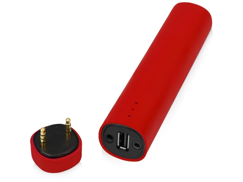 Портативное зарядное устройство Мьюзик, 5200 mAh, красный - фото 2 - id-p220886901