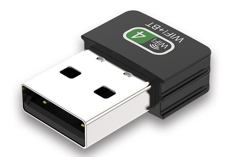 Адаптер - беспроводной Wi-Fi-приемник USB2.0, до 150 Мбит/с + Bluetooth (Free Driver) 556698